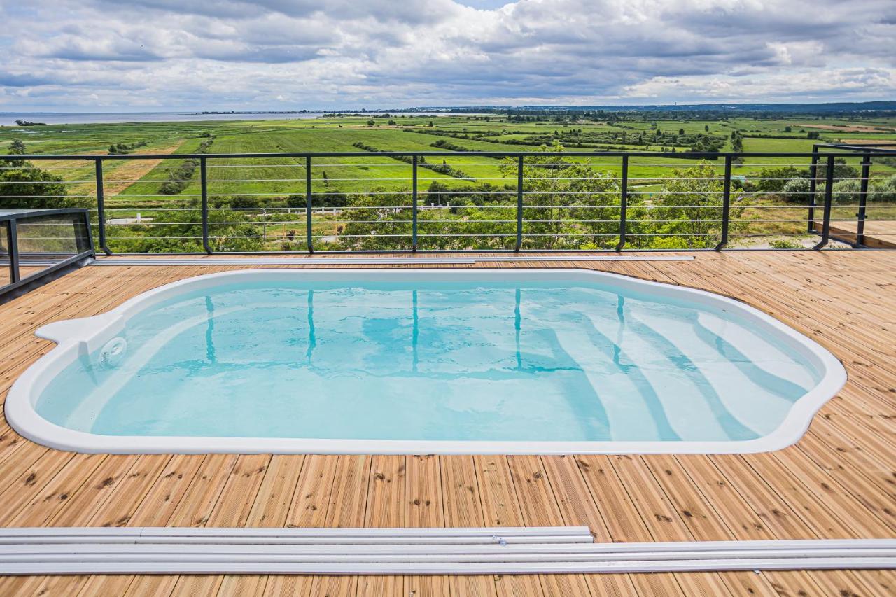 Nowe Domki Deluxe Z Widokiem Na Zatoke Z Basenem I Sauna Oslonino Εξωτερικό φωτογραφία