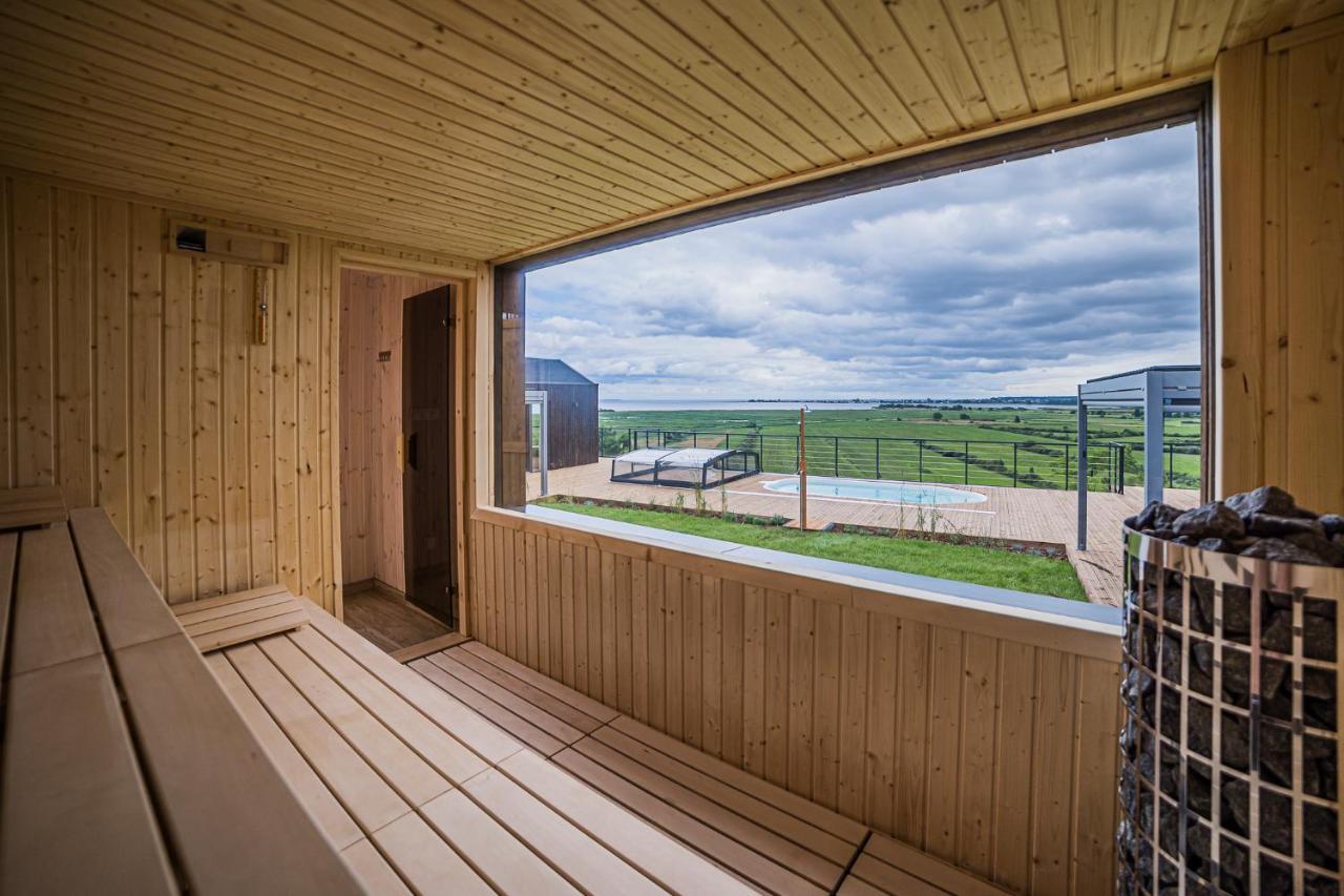 Nowe Domki Deluxe Z Widokiem Na Zatoke Z Basenem I Sauna Oslonino Εξωτερικό φωτογραφία