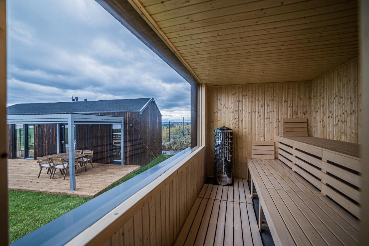 Nowe Domki Deluxe Z Widokiem Na Zatoke Z Basenem I Sauna Oslonino Εξωτερικό φωτογραφία
