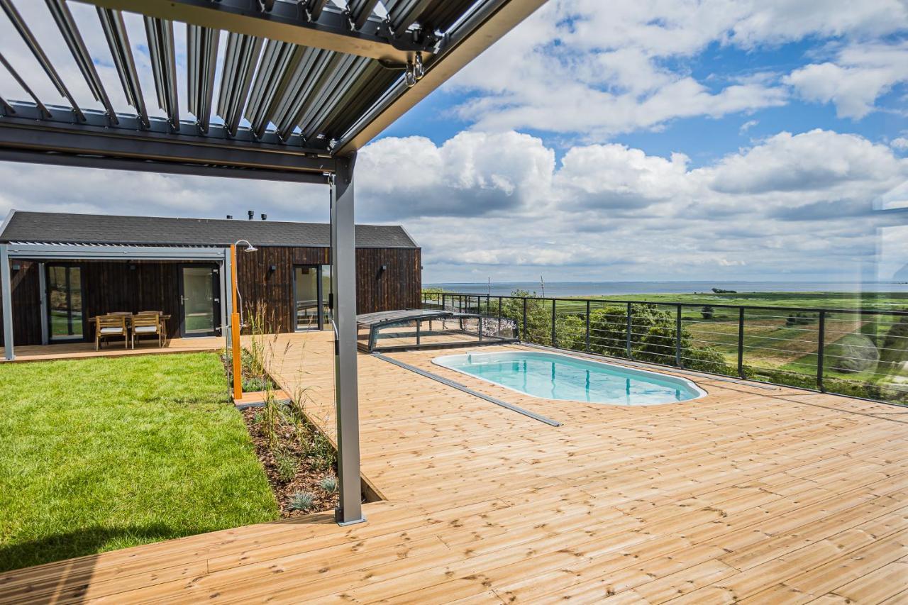 Nowe Domki Deluxe Z Widokiem Na Zatoke Z Basenem I Sauna Oslonino Εξωτερικό φωτογραφία