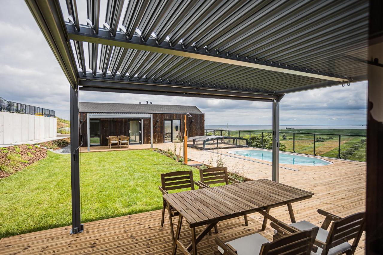Nowe Domki Deluxe Z Widokiem Na Zatoke Z Basenem I Sauna Oslonino Εξωτερικό φωτογραφία